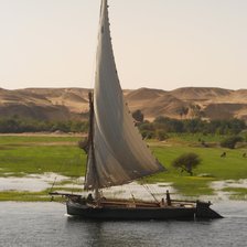 Egipto_paisaje barco