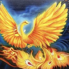 Схема вышивки «Феникс»