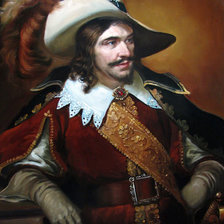 Схема вышивки «кавалер»