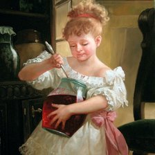 Схема вышивки «лакомка»