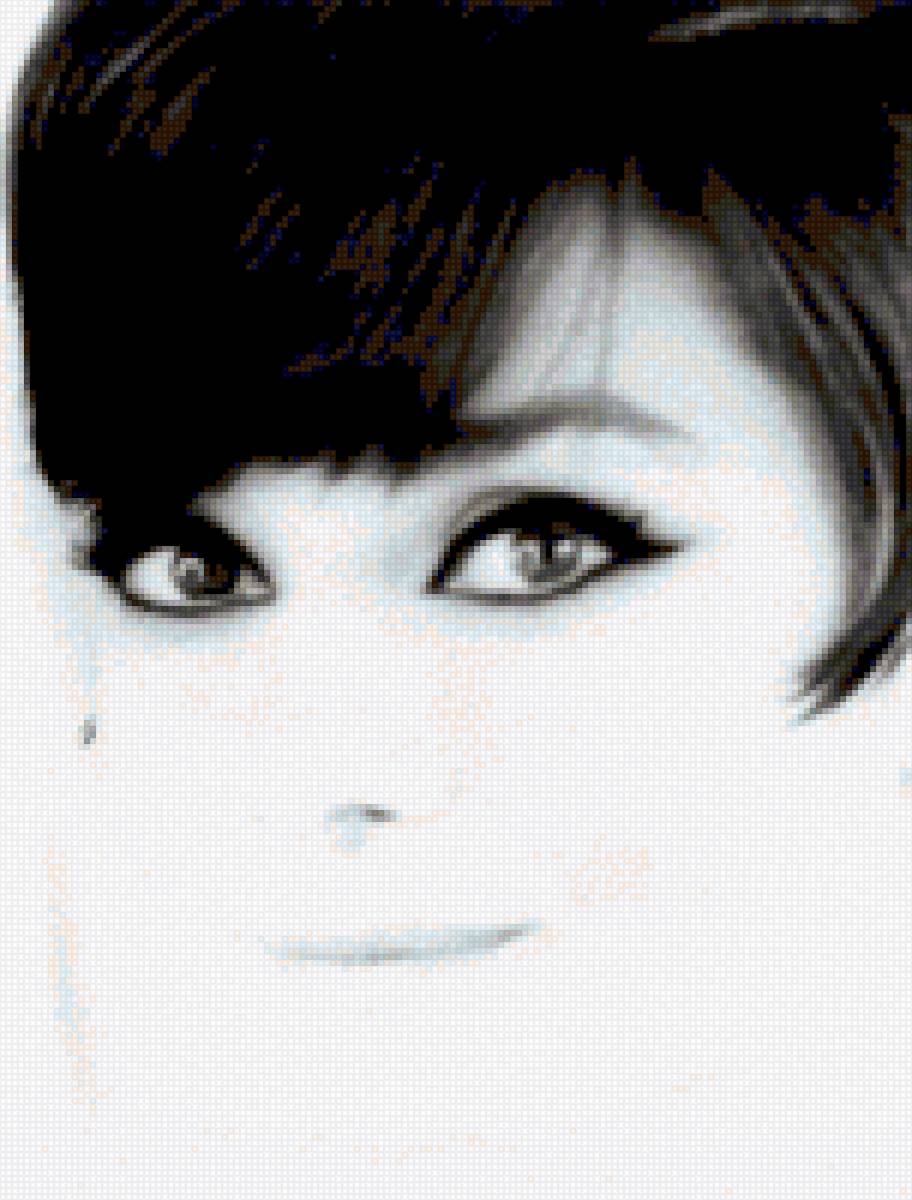 Одри Хепберн - одри, актрисы, портрет, женщины - предпросмотр