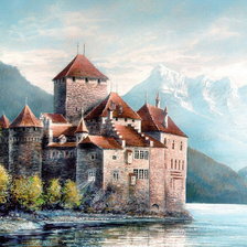 Схема вышивки «Castle»