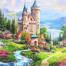 Схема вышивки «Природа»