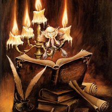 Схема вышивки «Книголюб»