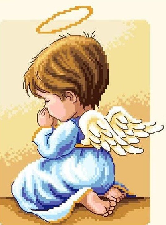Praying Angel - little angel - оригинал