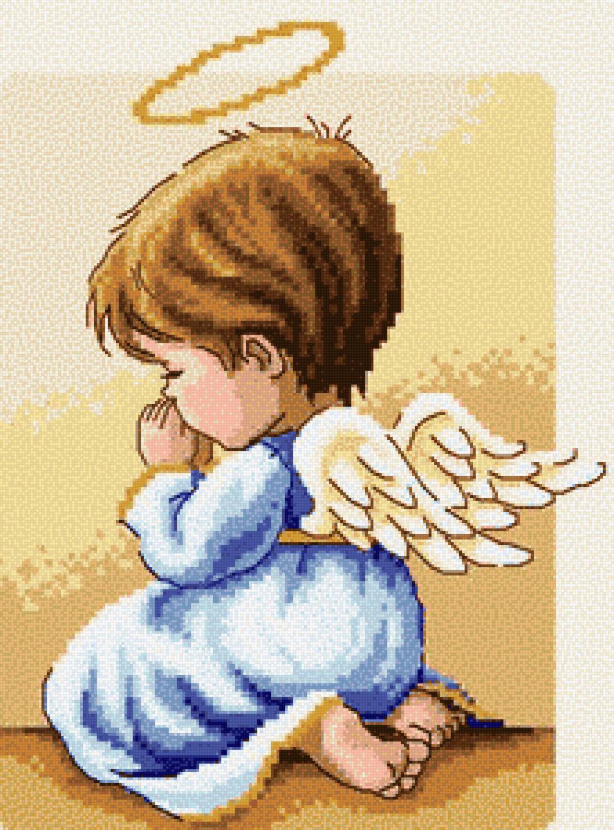 Praying Angel - little angel - предпросмотр