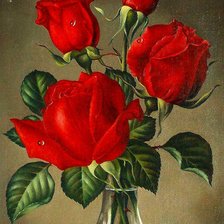 Схема вышивки «Розы»