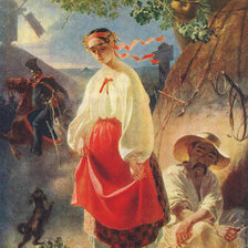 Схема вышивки «"Катерина" Тарас Шевченко»