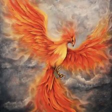 Схема вышивки «Феникс»