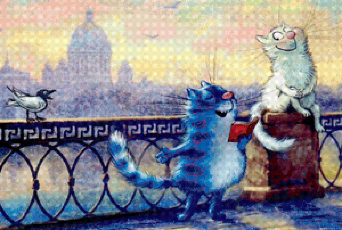 Романтика - мост, любовь, котики, романтика - предпросмотр