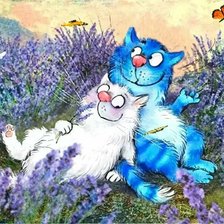 Схема вышивки «Лавандовая любовь»