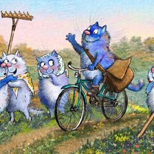 Схема вышивки «Деревенский мачо»