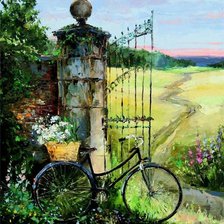 Схема вышивки «У ворот»