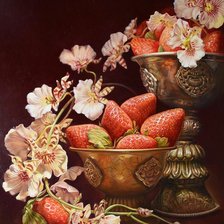 Схема вышивки «Strawberry»