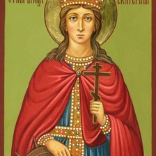 Схема вышивки «Св. великомученица Екатерина»