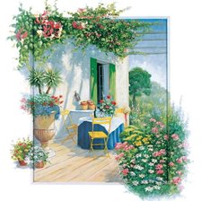 Схема вышивки «paisaje»