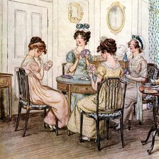 Схема вышивки «kartenspiel»