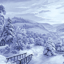 Схема вышивки «Серия "Пейзажи, природа"»