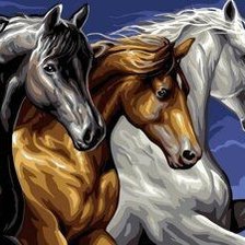 Схема вышивки «Три грации»