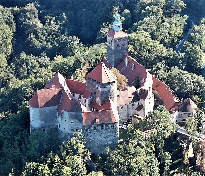 замок Австрии Burg Schlaining(четкий) - замок, австрия - оригинал