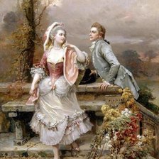 Схема вышивки «свидание»