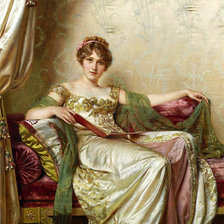 Схема вышивки «за книгой»