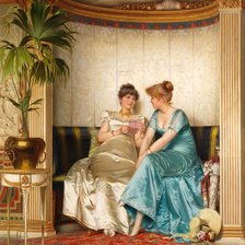 Схема вышивки «беседа»