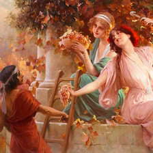 сборщицы винограда