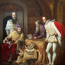 Схема вышивки «послы»