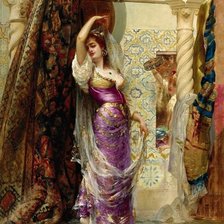 Схема вышивки «танец»