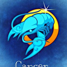 Схема вышивки «Рак»