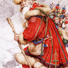 Схема вышивки «ЭНН ИВОНН ГИЛБЕРТ. СВЯТОЙ НИКОЛАЙ»