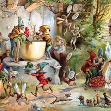 Схема вышивки «БРАТЬЯ ГРИММ. МАЛЕНЬКИЕ ЧЕЛОВЕЧКИ»