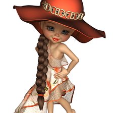 Схема вышивки «ШИКАРНАЯ ШЛЯПА»