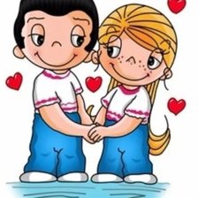 Схема вышивки «Love is»