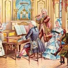 Схема вышивки «Musik»