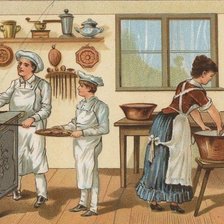 Схема вышивки «Kochen»