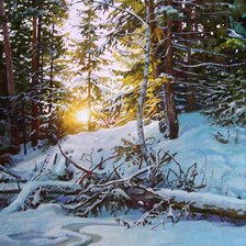 зимнее утро