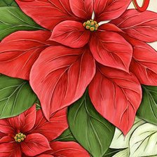 Схема вышивки «Цветы»