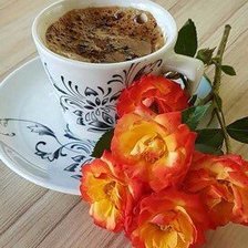 Схема вышивки «Утренний кофе»