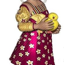 Схема вышивки «ЦЫПЛЁНОК»