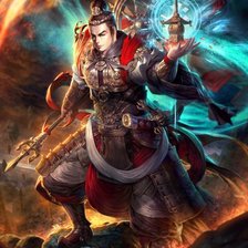 Схема вышивки «Бог бурь. Сусано.»