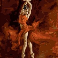 Схема вышивки «tancerka»