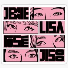 Схема вышивки «blackpink»