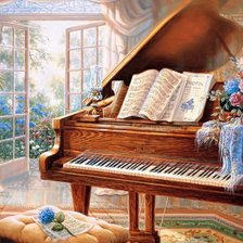 Схема вышивки «Рояль»