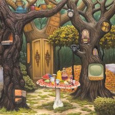 Схема вышивки «ЯЦЕК ЙЕРКА. ПЕРСОНАЛЬНЫЙ ЛЕС»