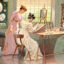 Схема вышивки «Painting»