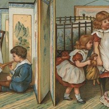 Схема вышивки «für das Kinderzimmer»