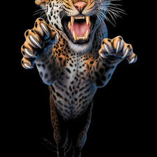 Схема вышивки «lleopard»