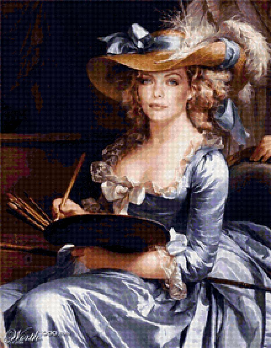 Художница - предпросмотр